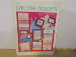Graph-it Arts Cross Stitch Book Childish Delight #13