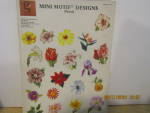 Graphworks Book Mini Motif Designs Florals #55