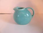 Vintage Usa Teal Water Pitcher