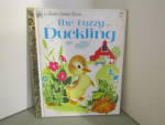 Vintage Little Golden Book The Fuzzy Duckling